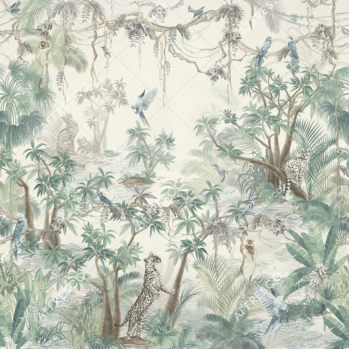 Affresco Тропики ID138143