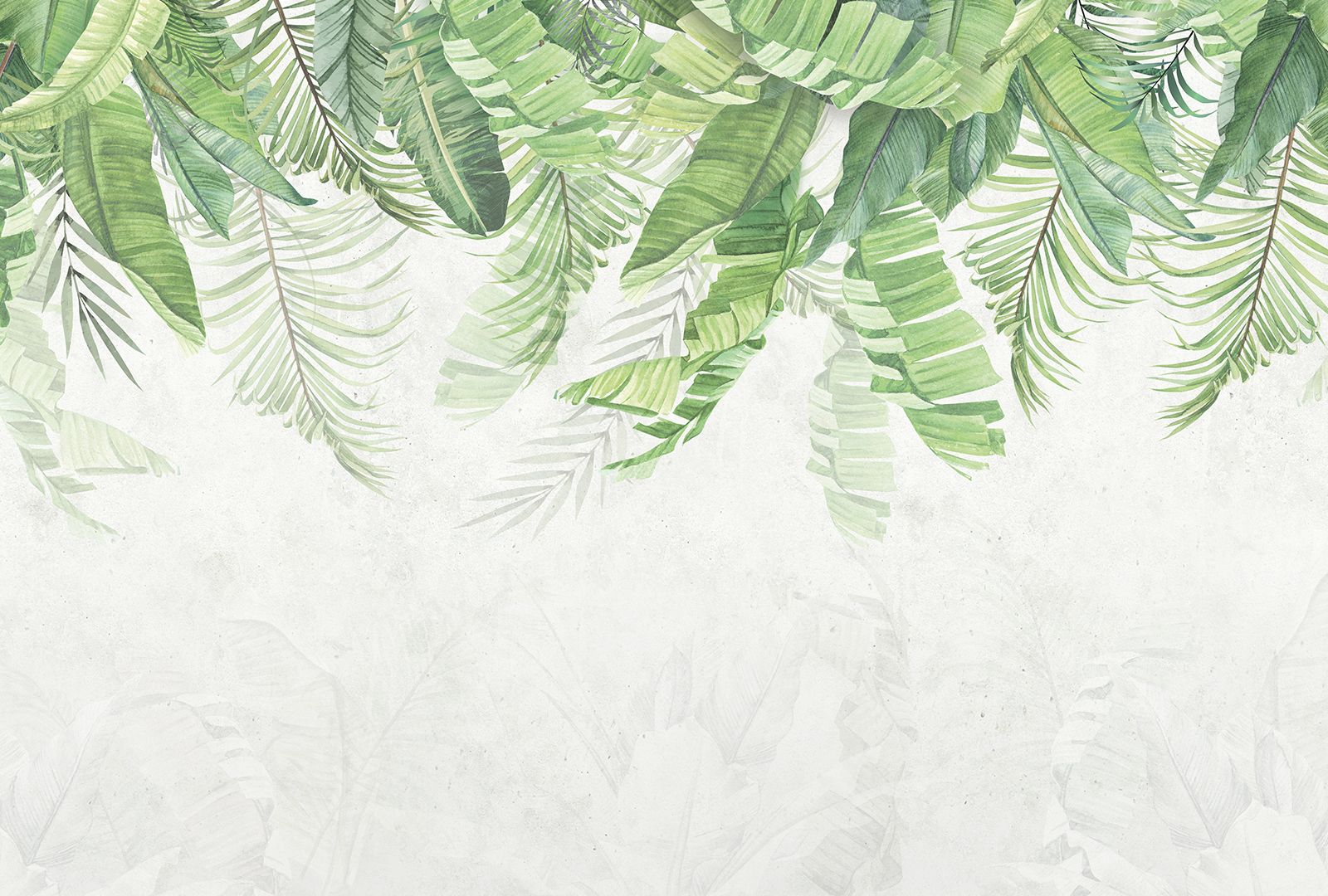 424001  Creativille тропические листья с потолка