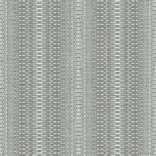 York  Simply Farmhouse  Market Stripe Wallpaper- Black FH4012