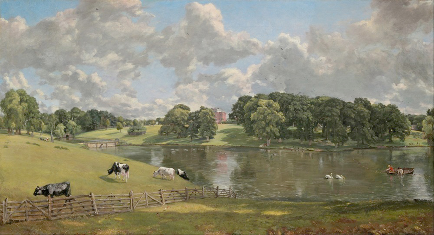 Affresco Классические пейзажи John Constable, Wivenhoe Park Essex