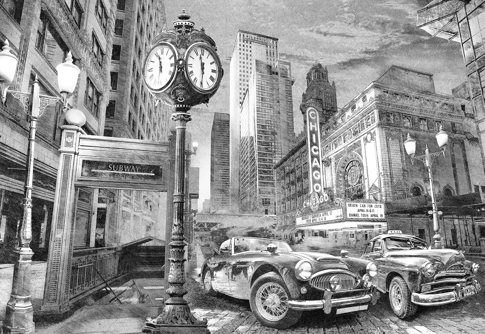 Affresco Ретро ID136527