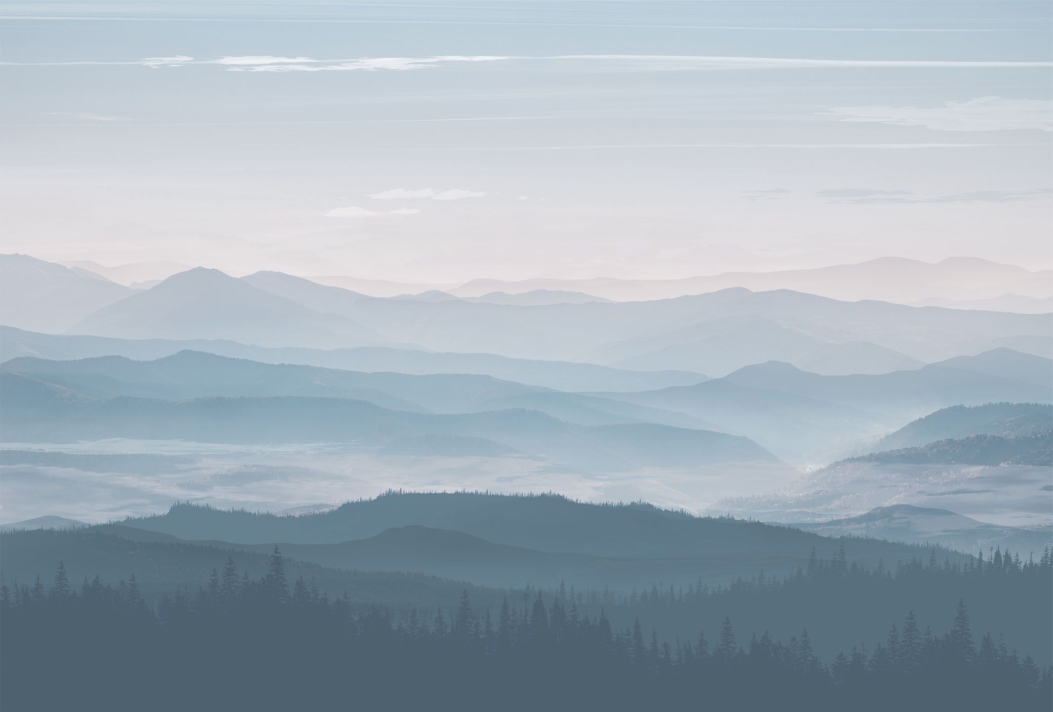 510502 Creativille туманные горы