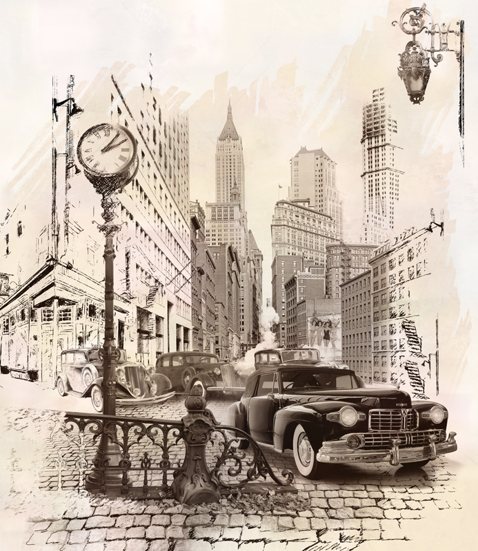 Affresco Ретро 6336