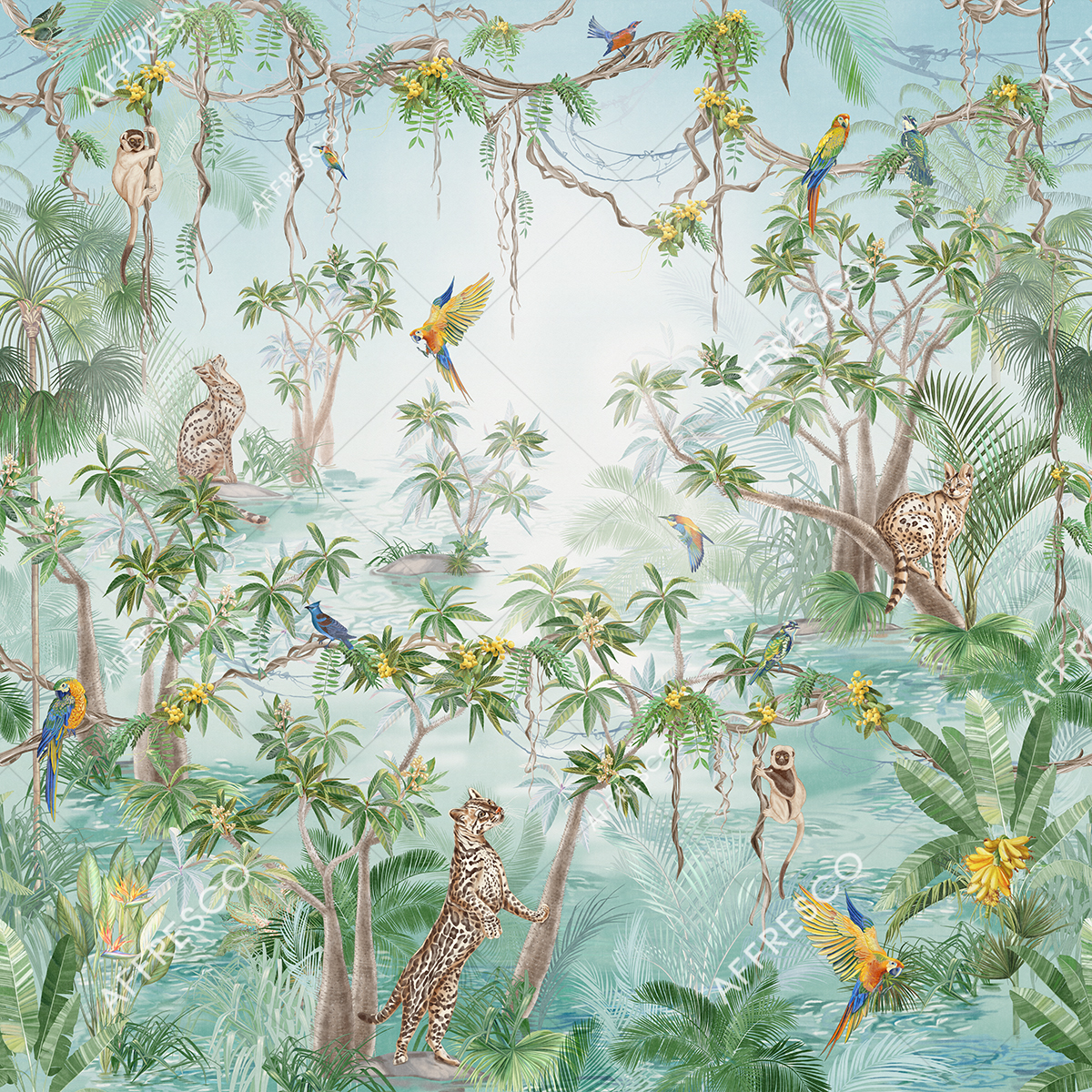 Affresco Тропики ID138142