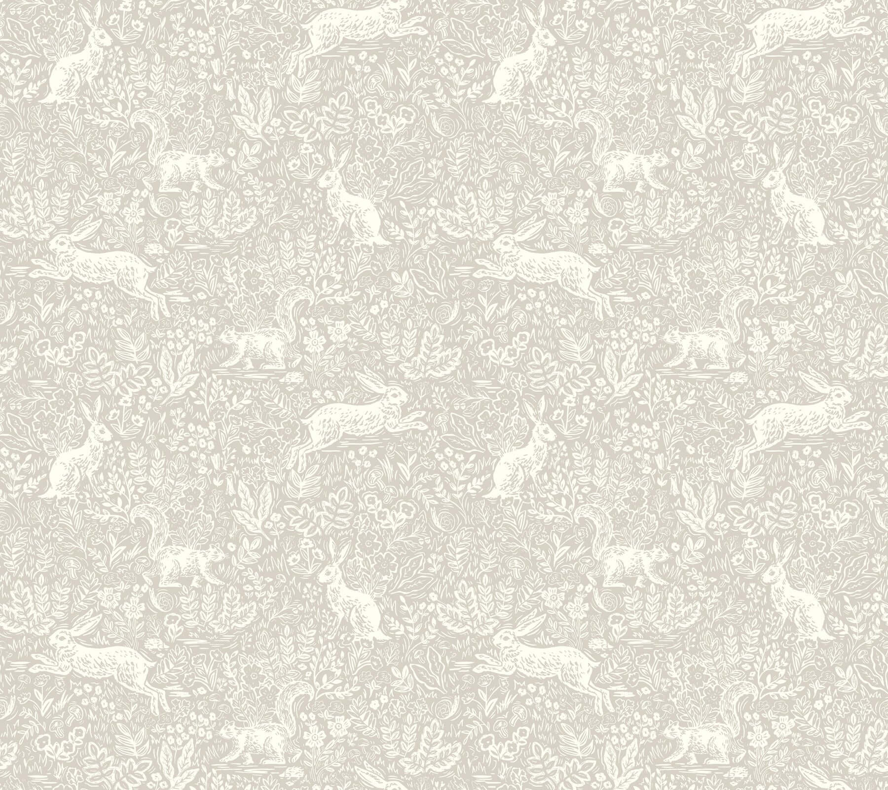 York  Rifle Paper Co. Wallcoverings  Fable Wallpaper- Linen PSW1627RL