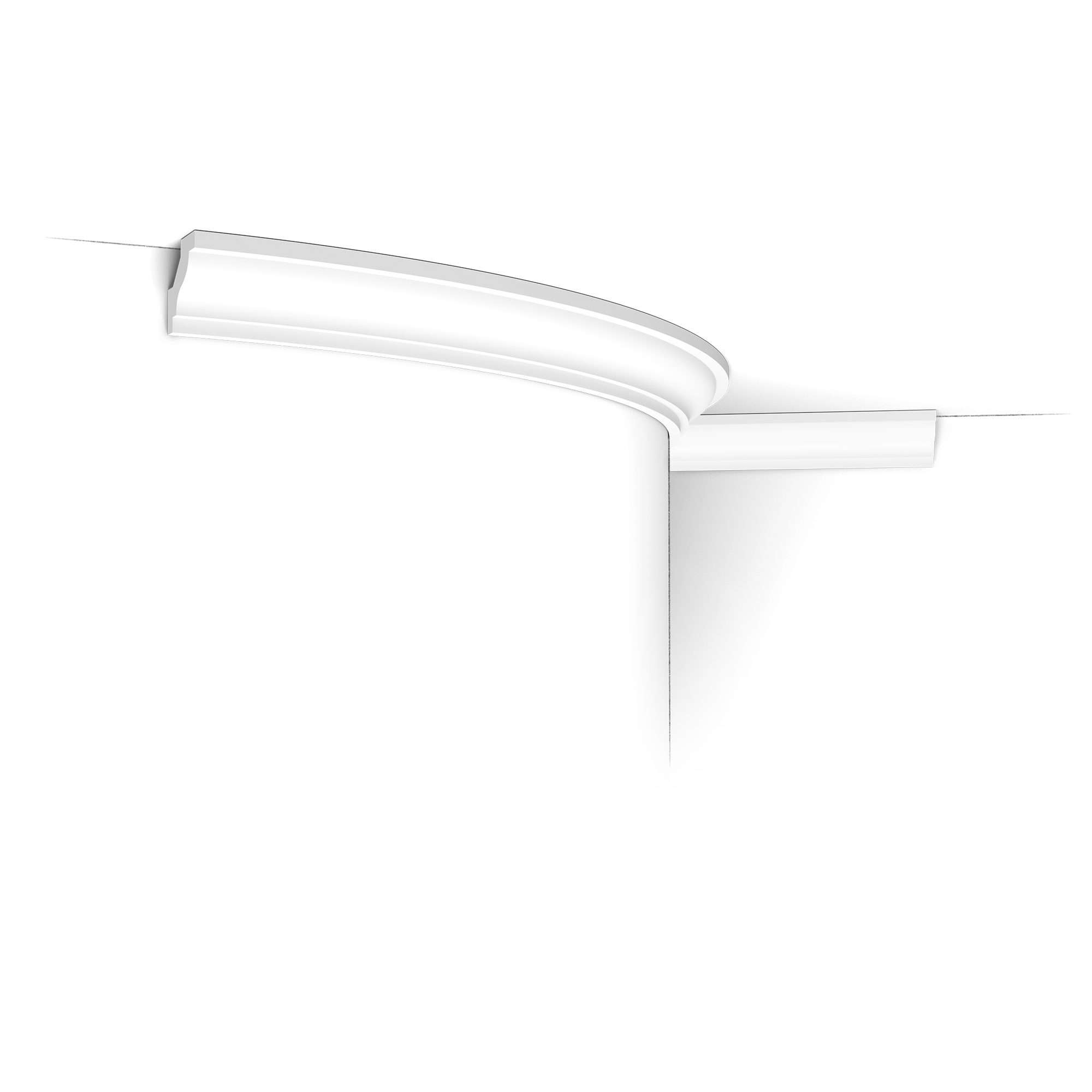 C230F Гибкий потолочный карниз Orac