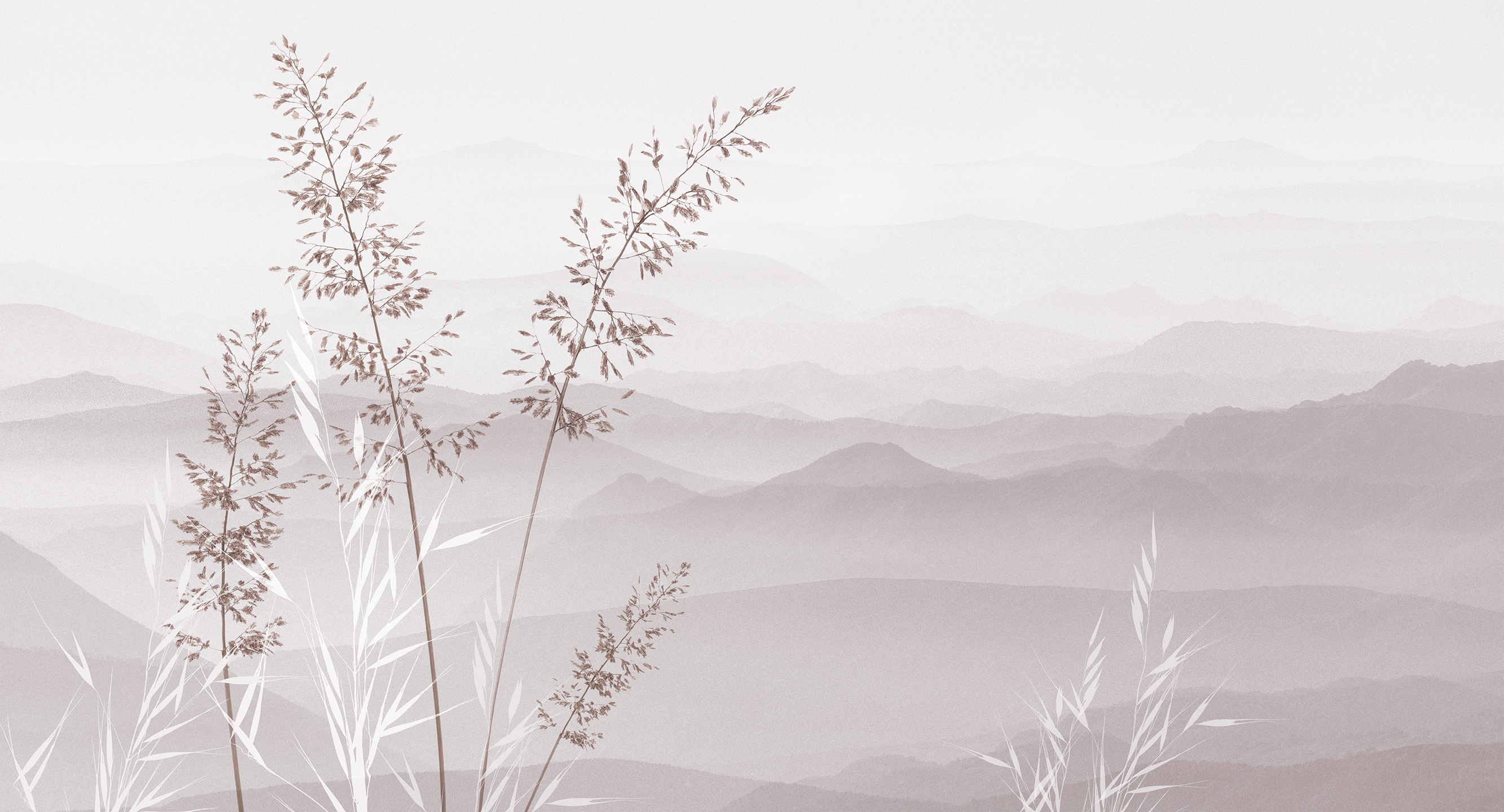 460102 Creativille трава на фоне гор