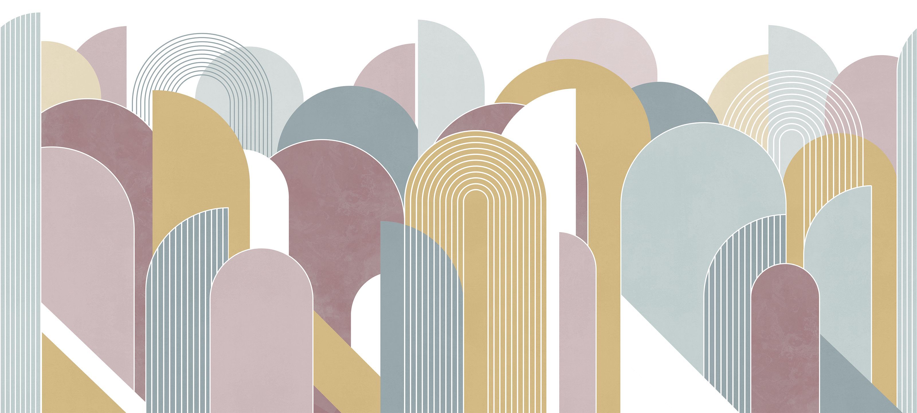 811106 Creativille геометрическая композиция из арок