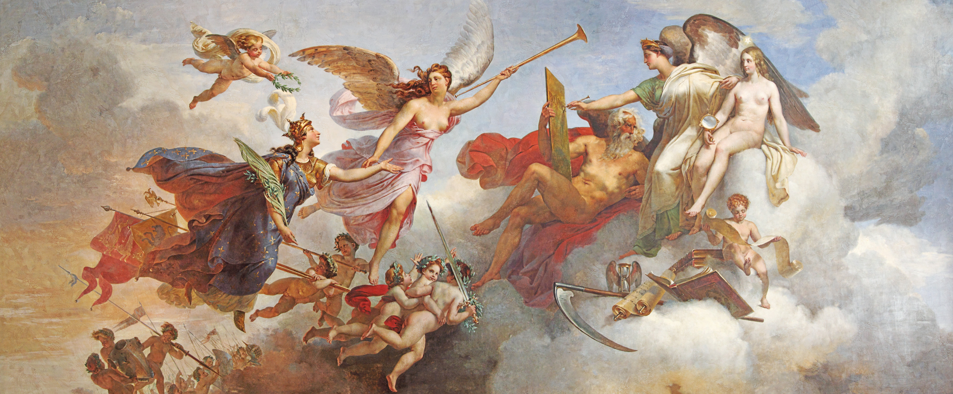 Affresco Сюжеты для потолков 9109