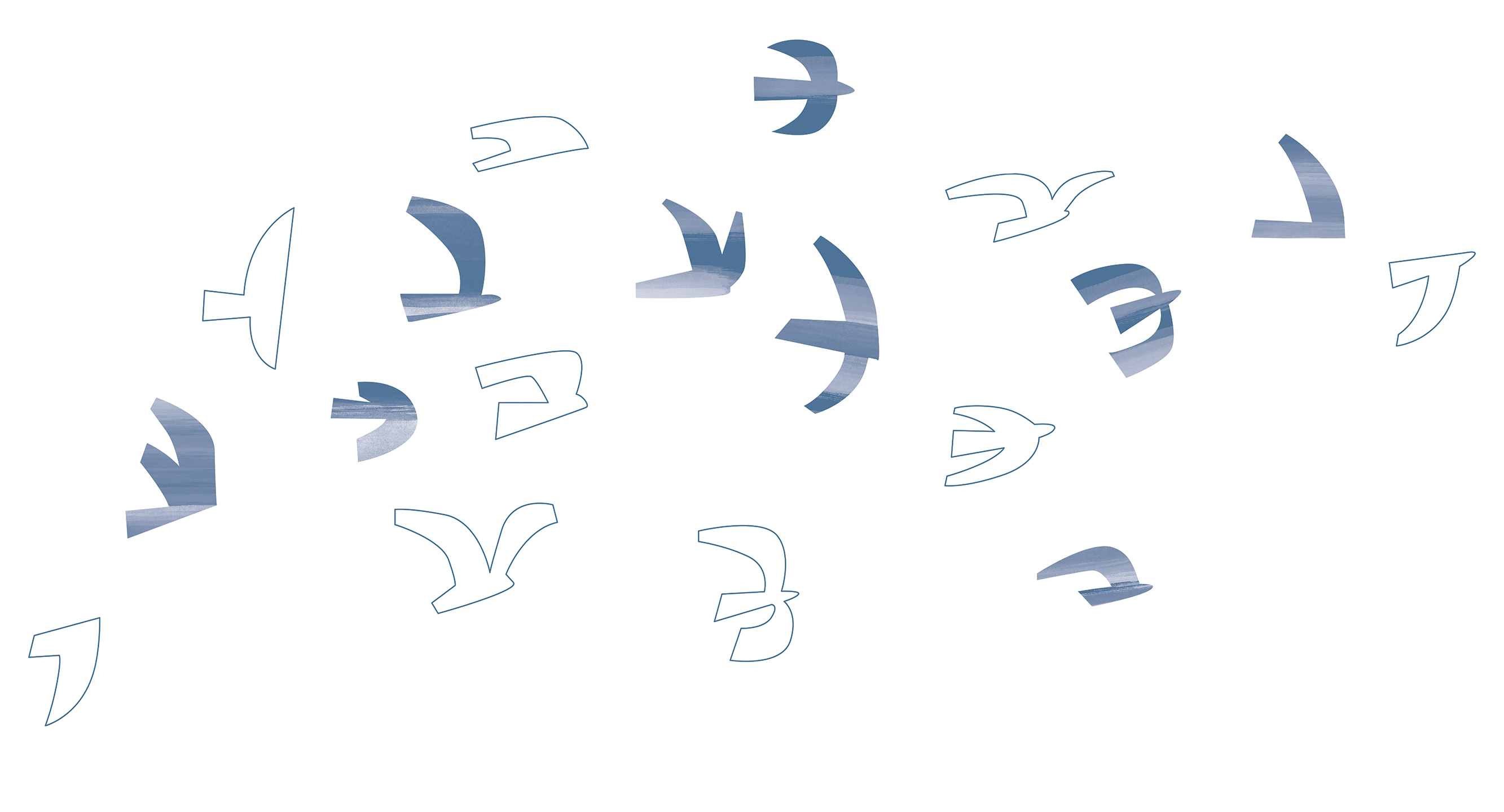 264502 Creativille Птицы на ветру