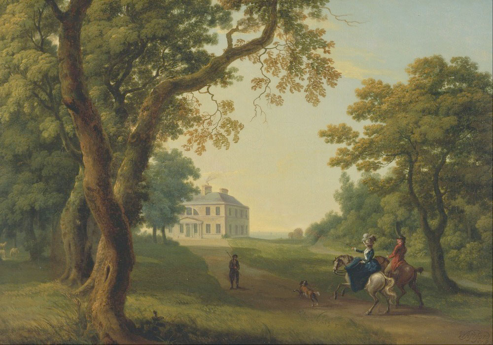 Affresco Классические пейзажи William Ashford, Mount Kennedy County Wicklow Ireland