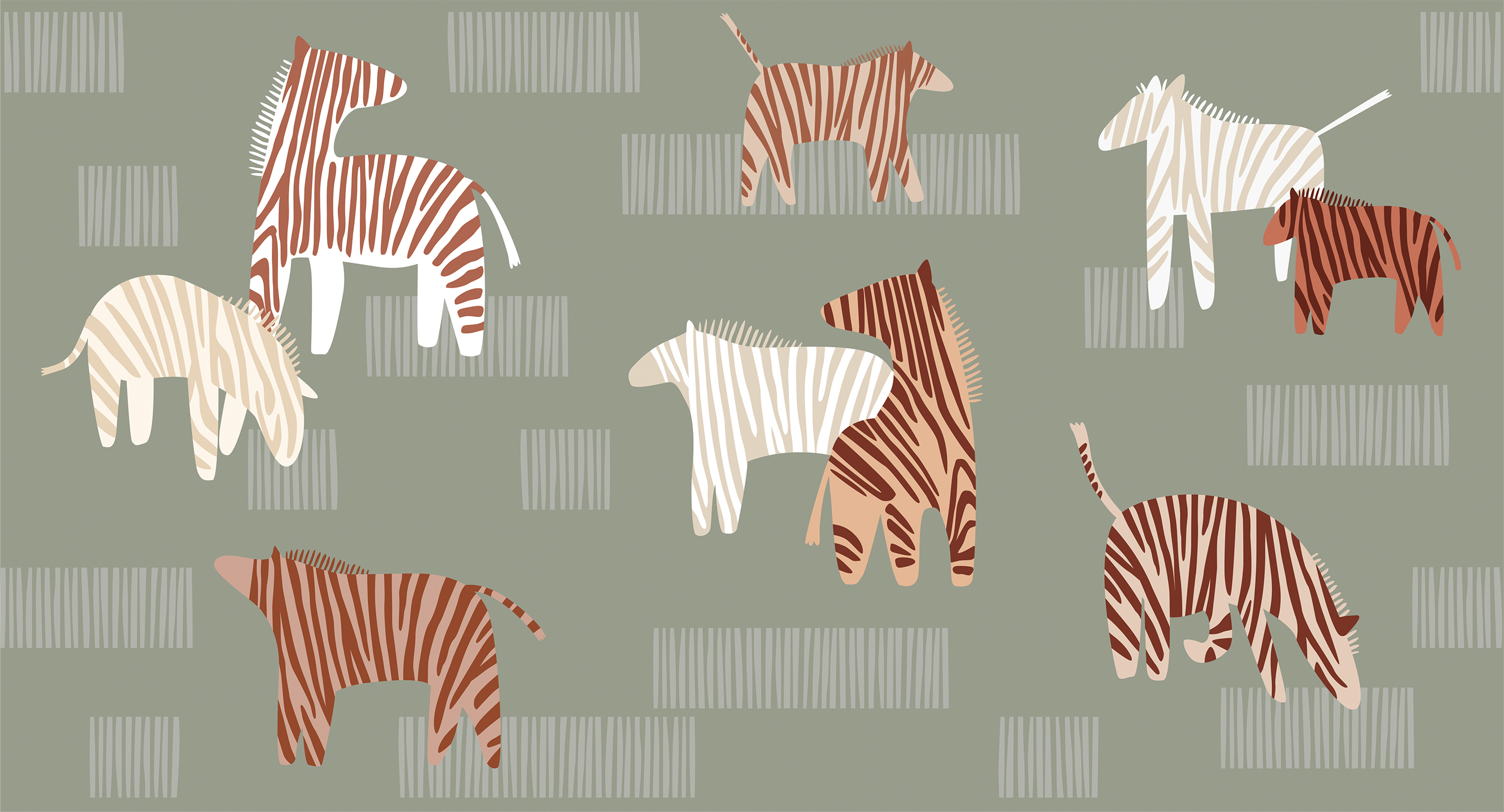 266303 Creativille Забавные зебры