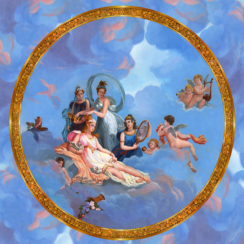 Affresco Сюжеты для потолков 9141