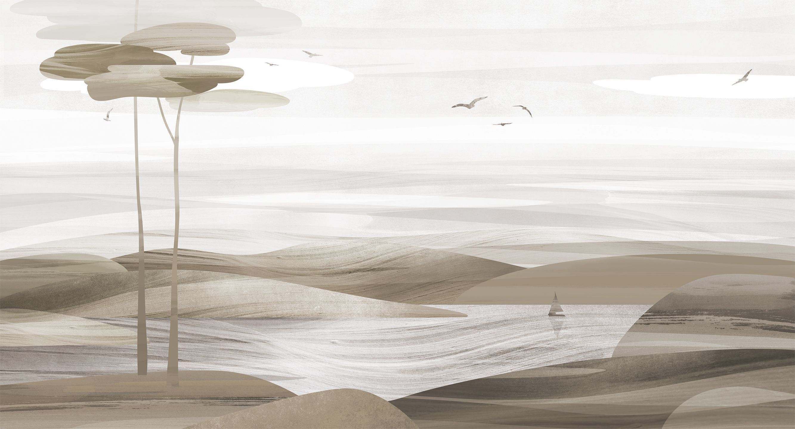 258223 Creativille холмы и озеро