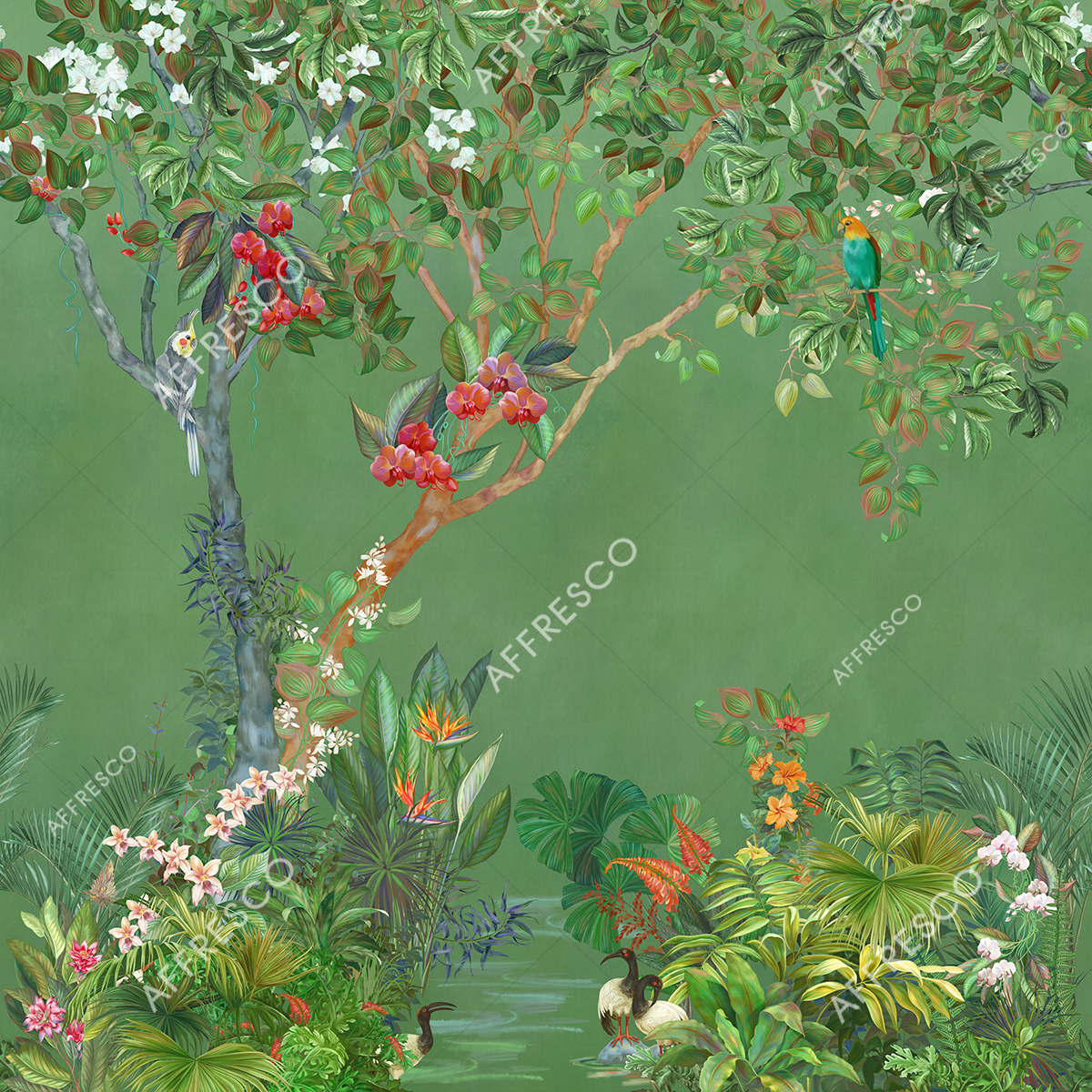 Affresco Тропики ID138140