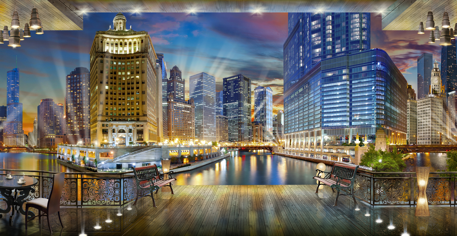 Affresco Лучшие пейзажи 6400