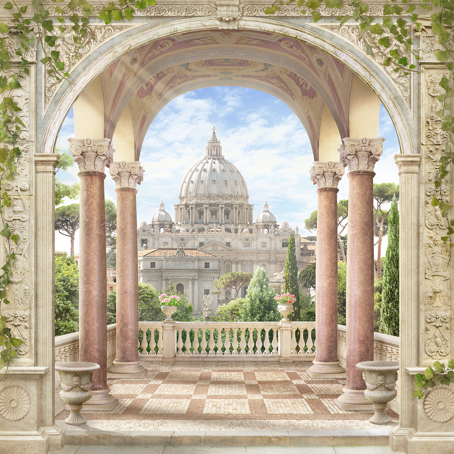 Affresco Лучшие пейзажи 6529