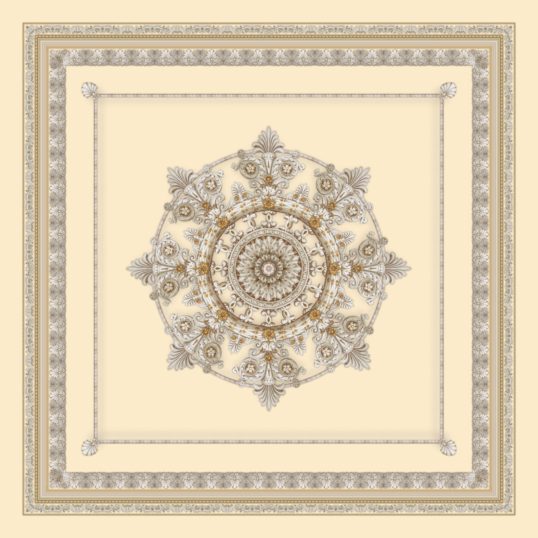 Affresco Сюжеты для потолков 9810