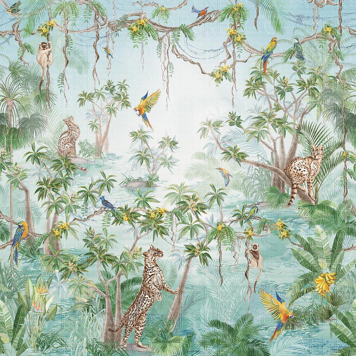 Affresco Тропики ID138324