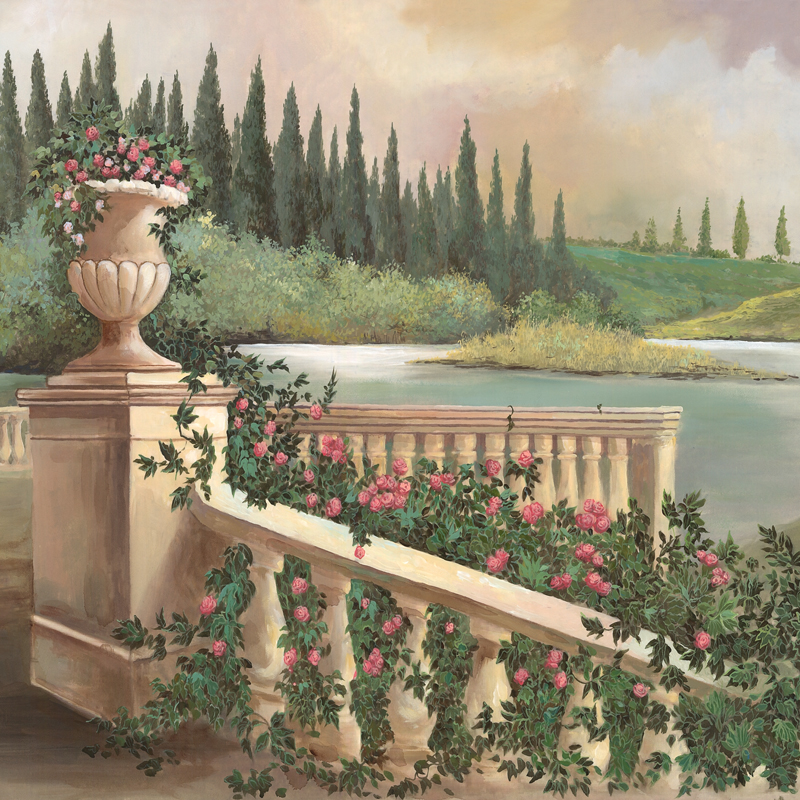 Affresco Живописный пейзаж 6124