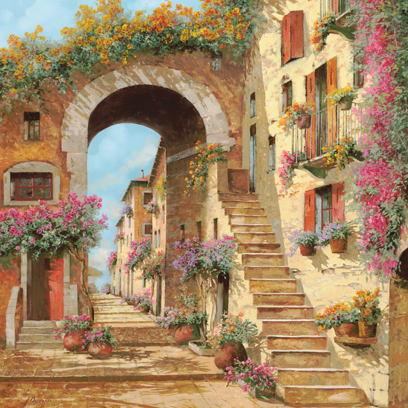 Affresco Живописный пейзаж 6785