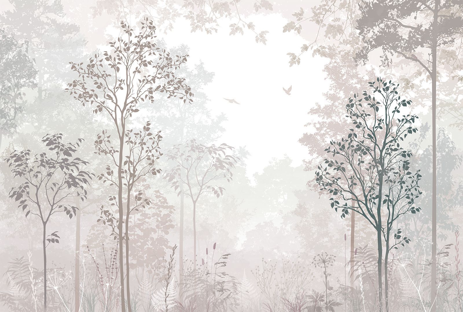 491503 Creativille силуэтный лес