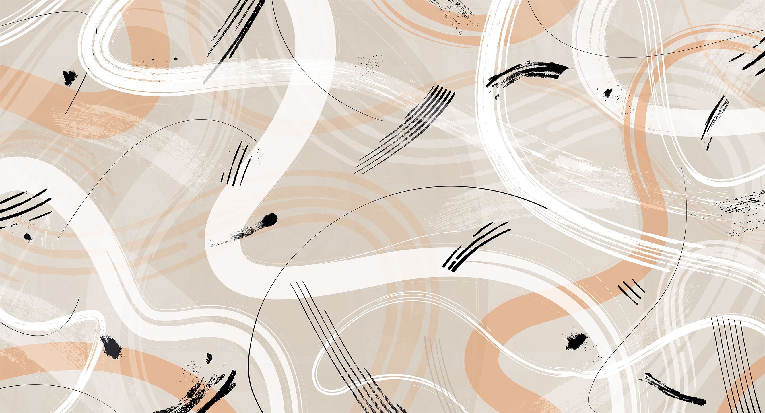 828031 Creativille извилистые линии краски