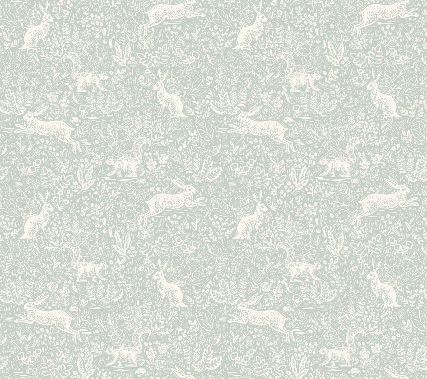 York  Rifle Paper Co. Wallcoverings  Fable Wallpaper- Mineral PSW1626RL