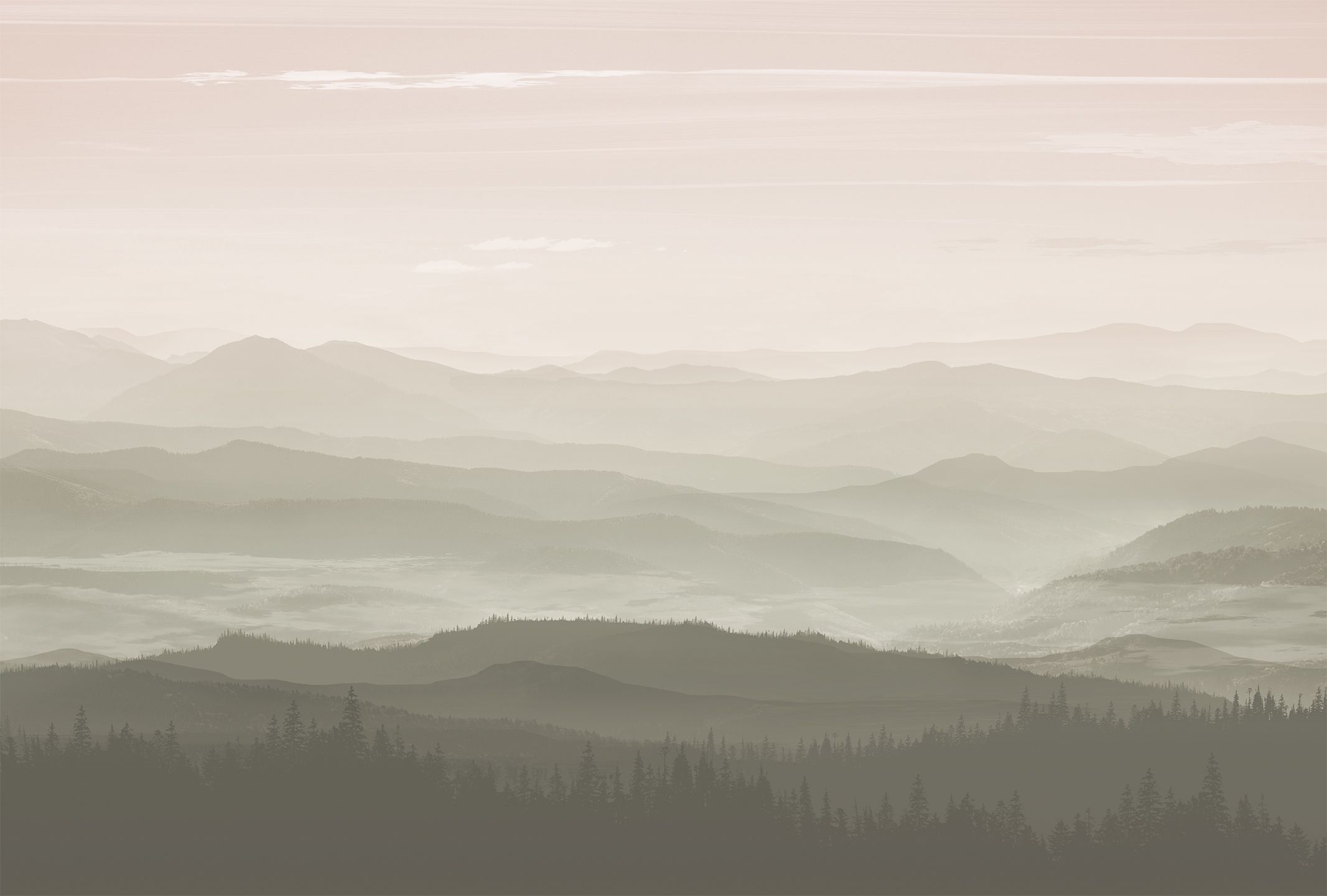 510507 Creativille туманные горы