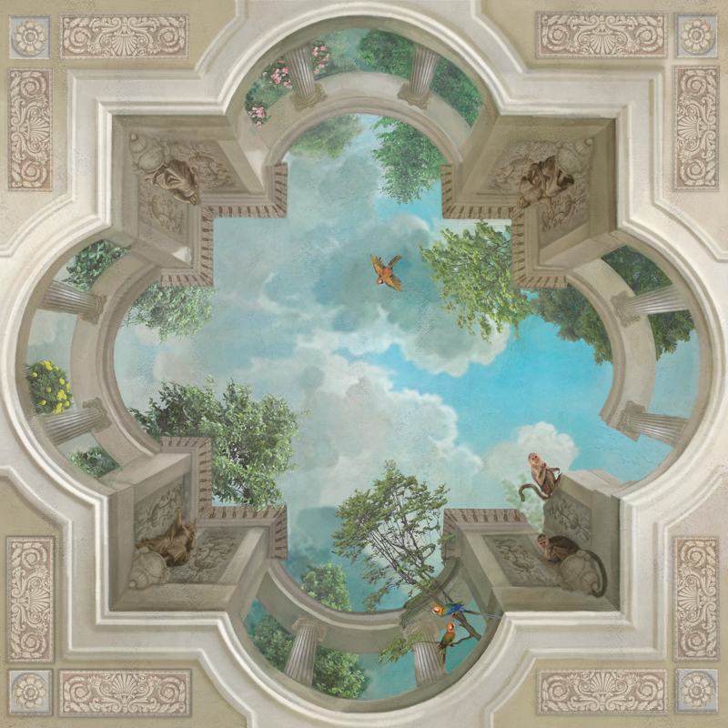 Affresco Сюжеты для потолков 9143