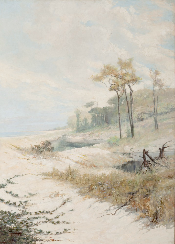 Affresco Импрессионисты и постимпрессионисты Antonio Parreiras, Cabralia Bay