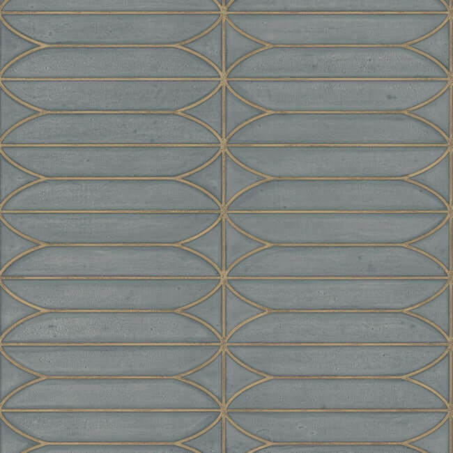 York  Candice Olson Wallcoverings  Pavilion Premium Peel + Stick Wallpaper- Charcoal PSW1410RL