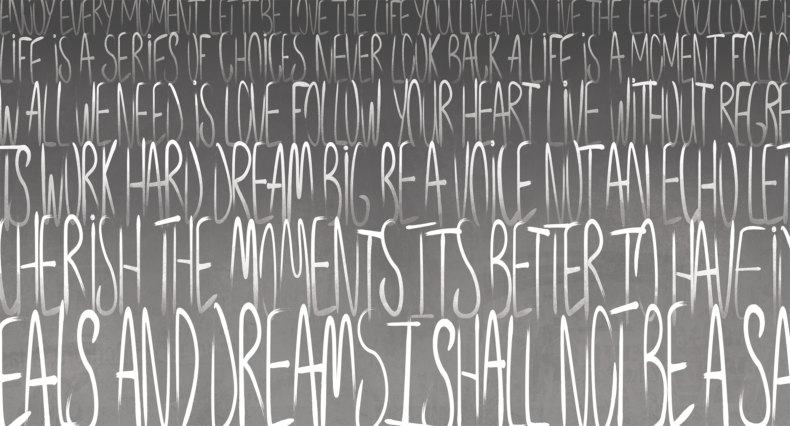 837505 Creativille обои с мотивирующими фразами