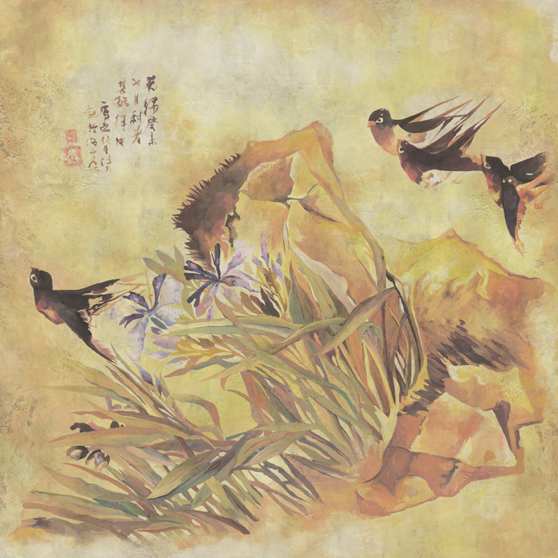 Affresco Китай и Япония 6034