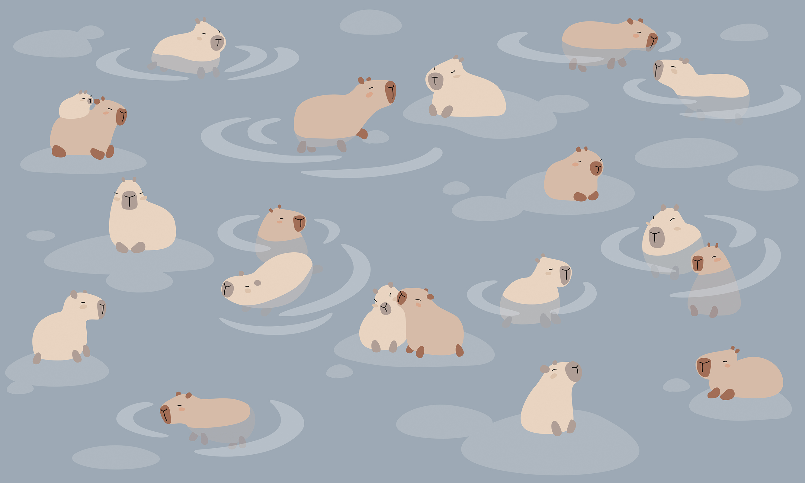 056404 Creativille Милые капибары