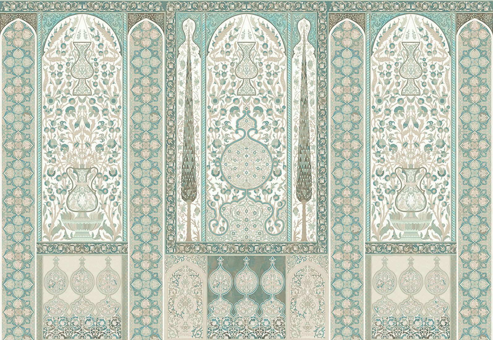 Affresco Восточный орнамент ID136501