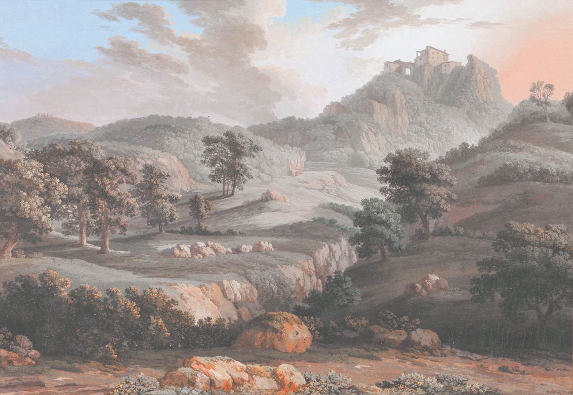 Affresco Живописный пейзаж 6178