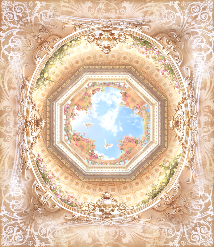 Affresco Сюжеты для потолков 9164