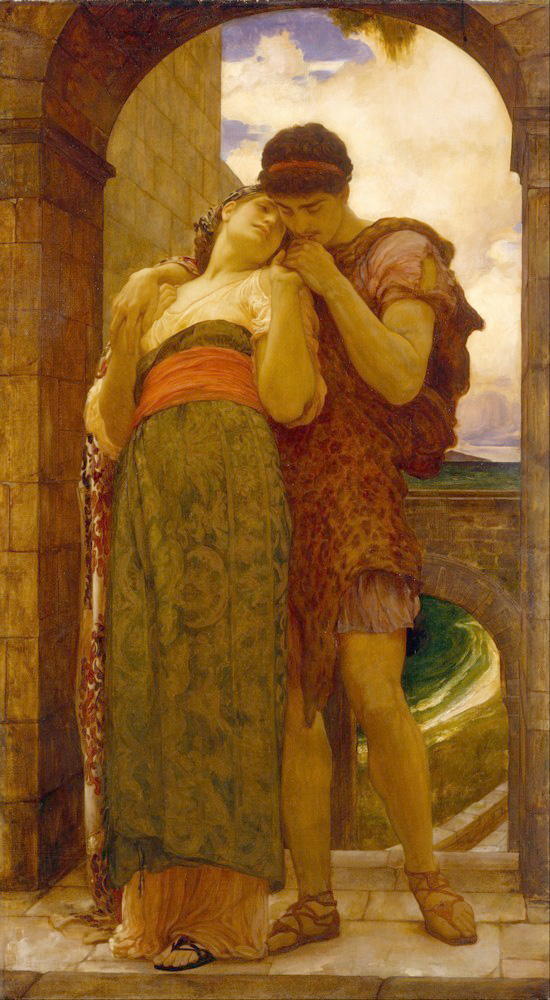 Affresco Жанровые сцены Lord Frederic Leighton, Wedded