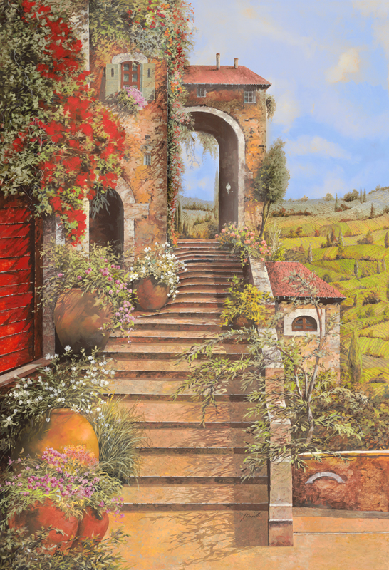 Affresco Живописный пейзаж 6842