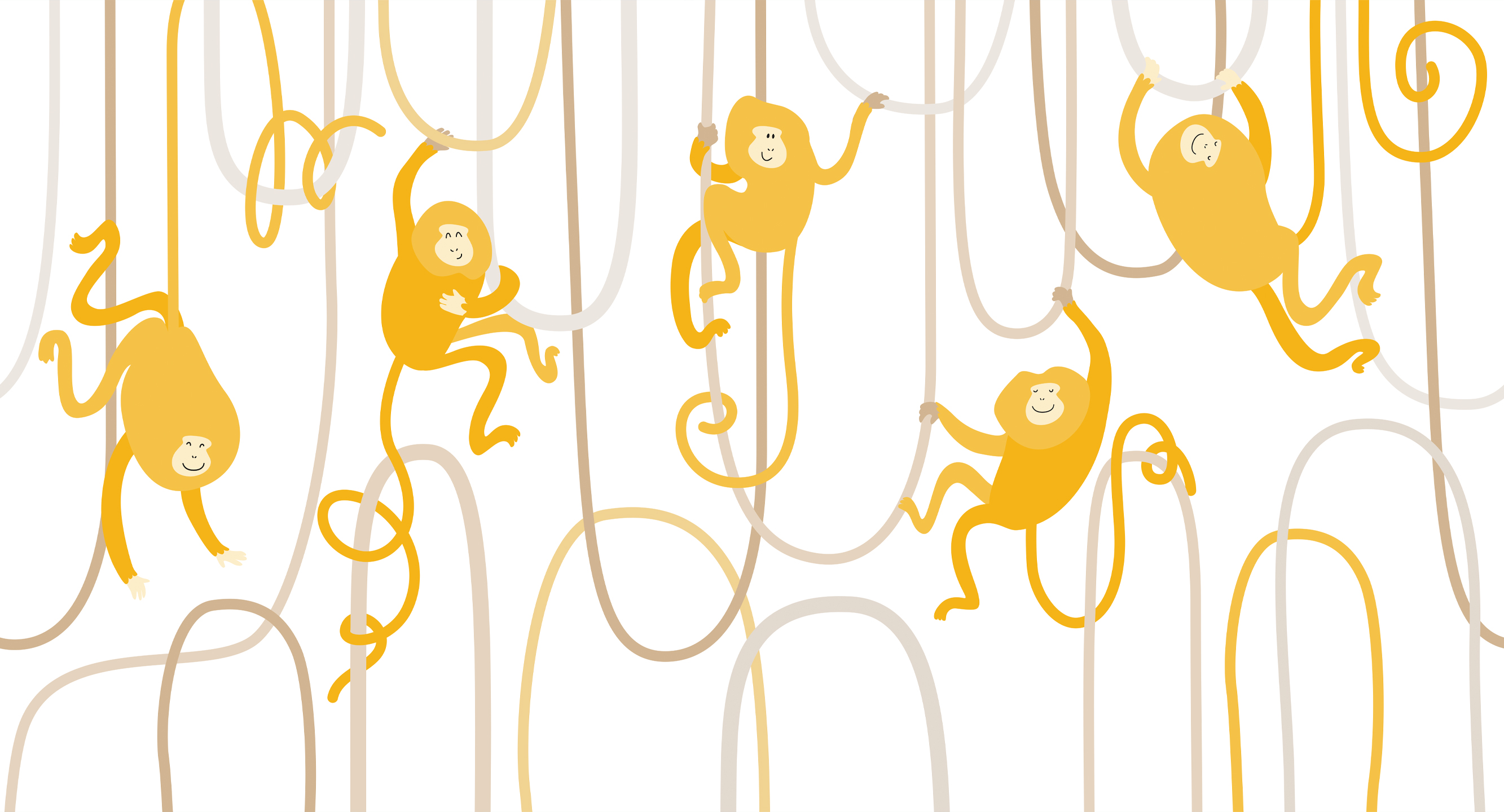 266620 Creativille Веселые обезьянки