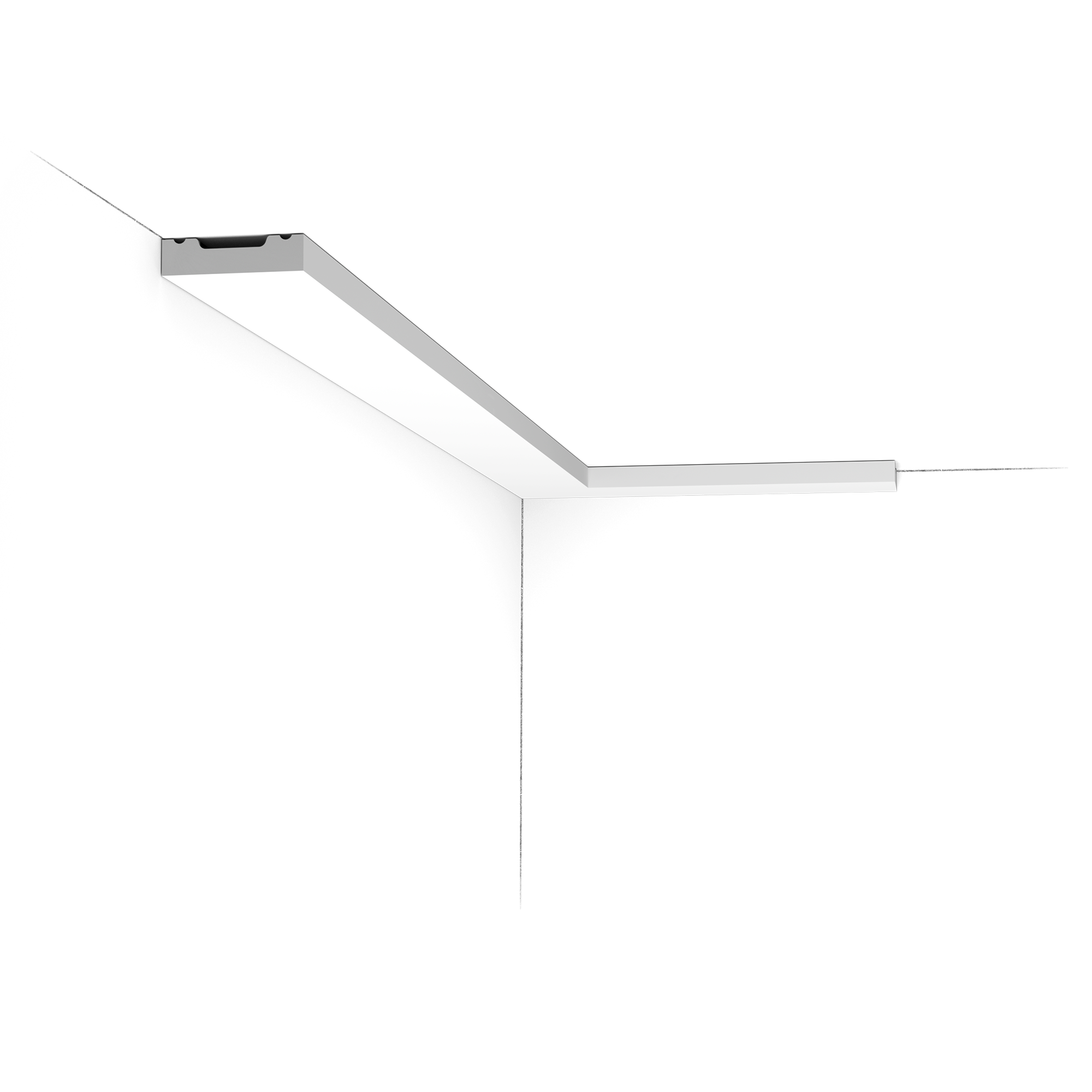 SX162 КВАДРАТ/SQUARE Потолочный карниз Orac