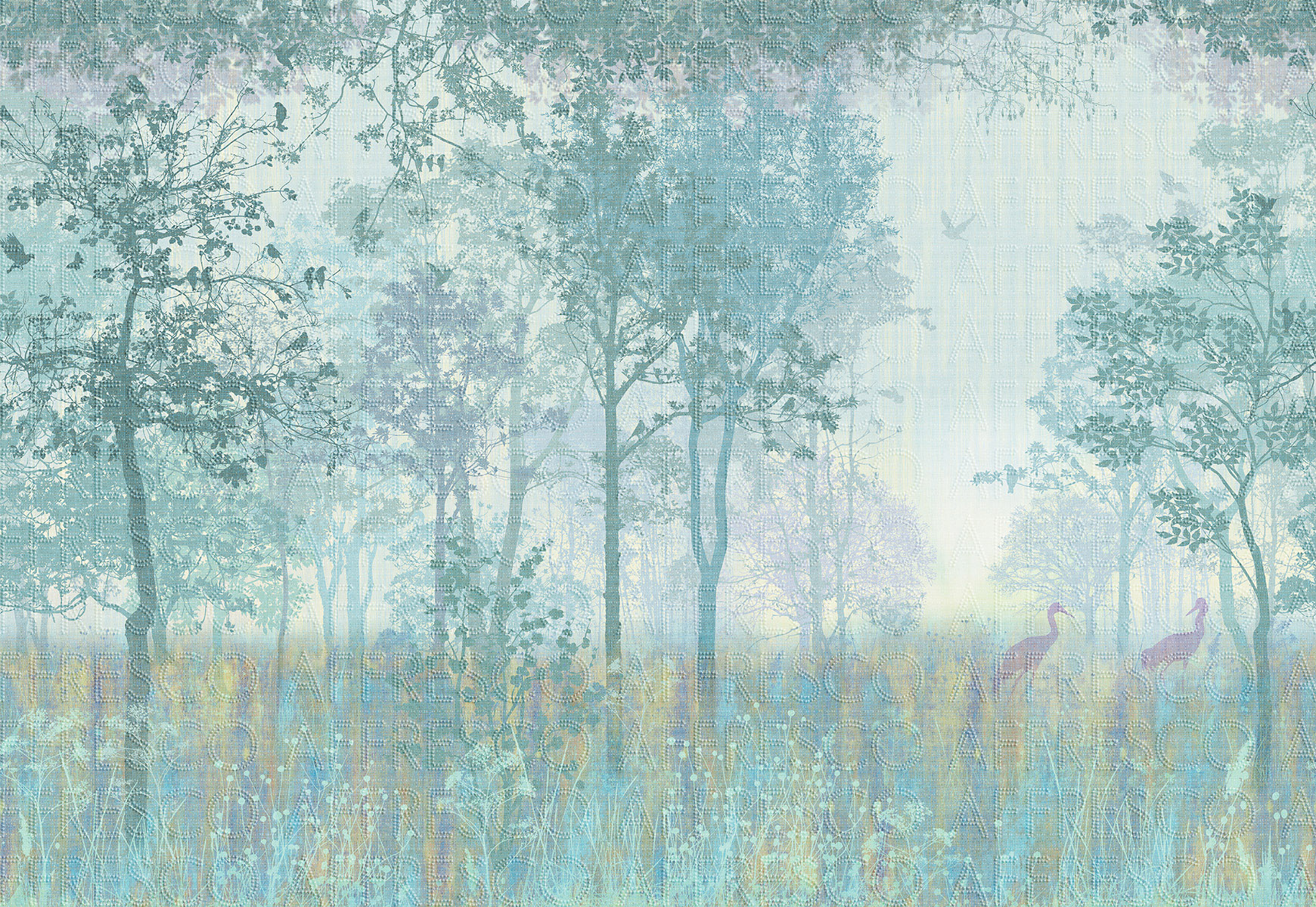 Affresco Лес ID135973