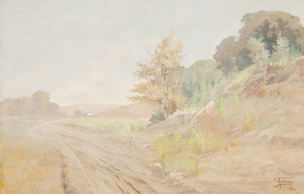 Affresco Импрессионисты и постимпрессионисты Antonio Parreiras, Hazy Day