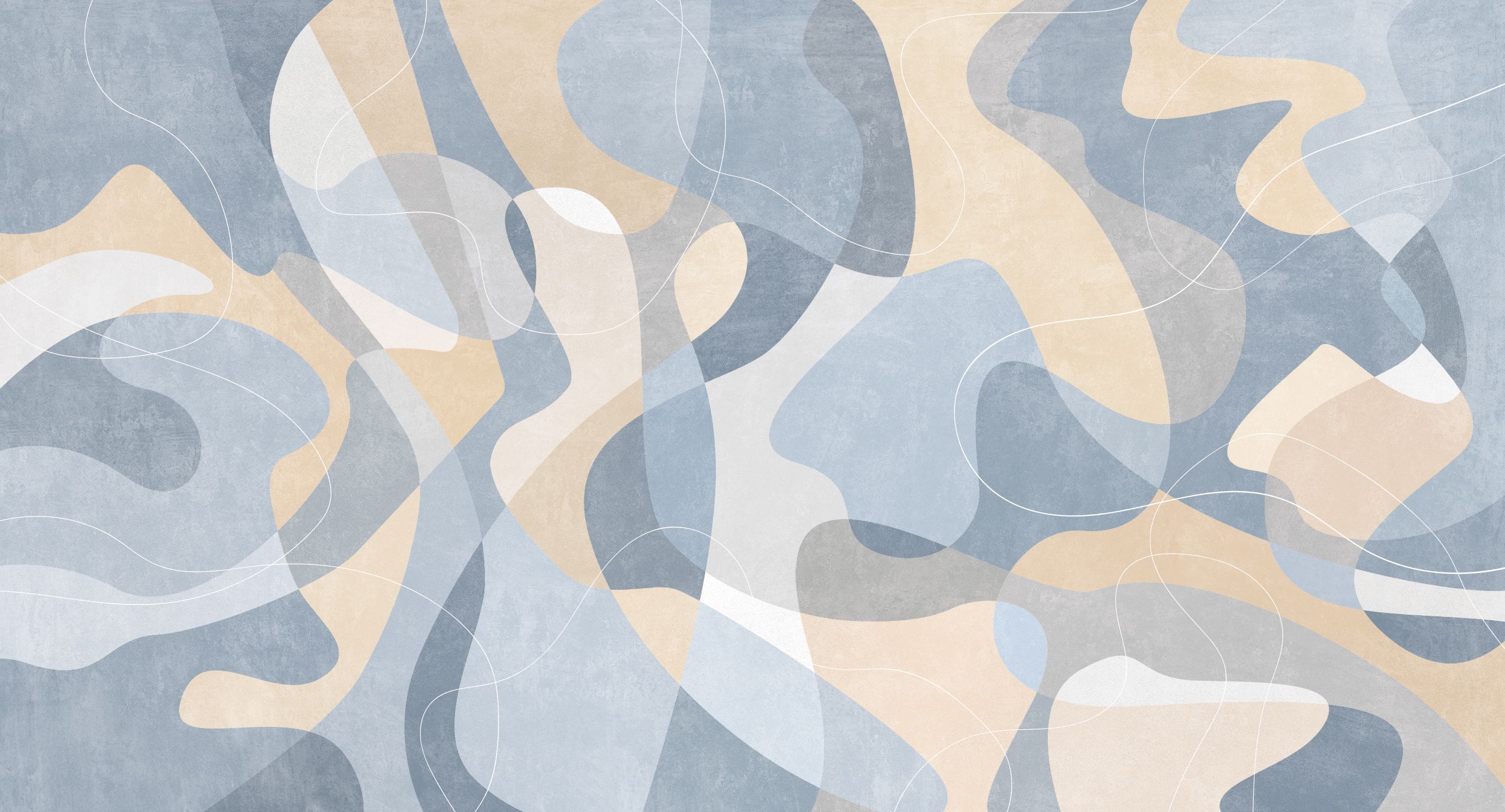 293000 Creativille абстракция с плавными фигурами