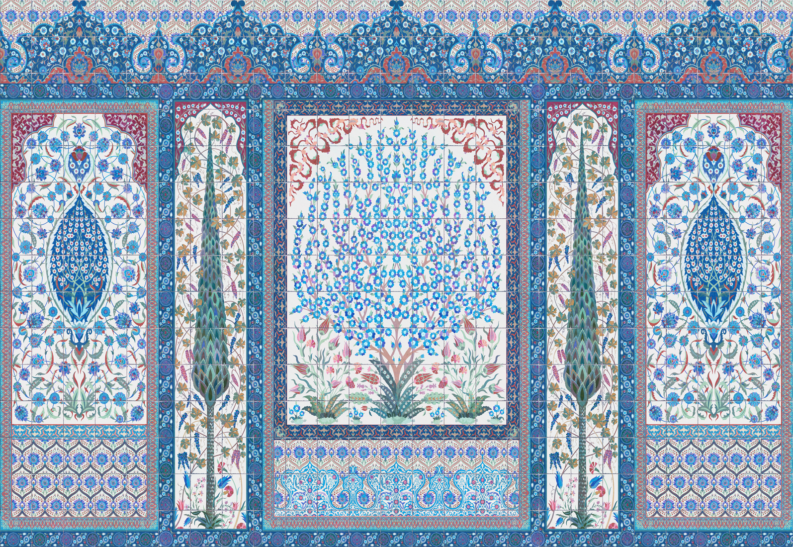 Affresco Восточный орнамент ID135728