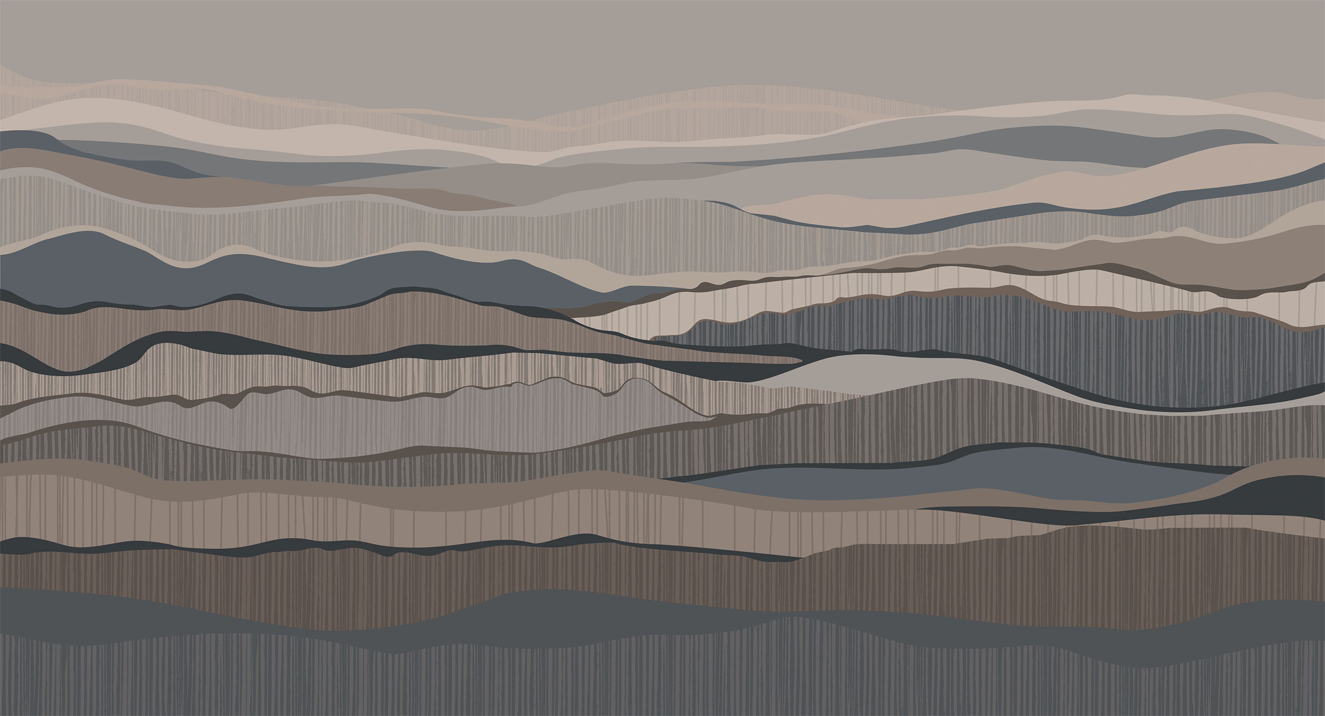 259131 Creativille волнисто-полосатая абстракция