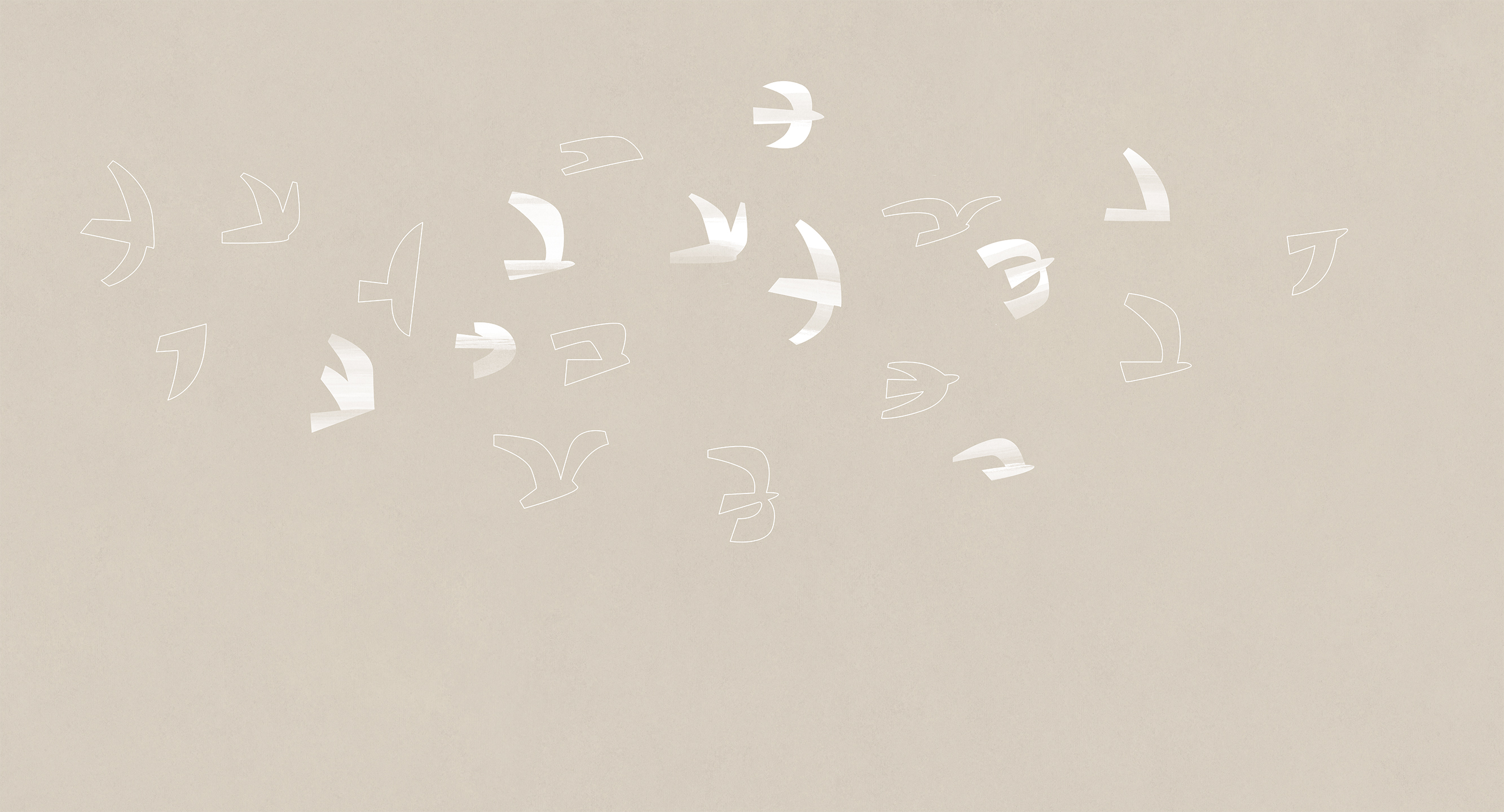 264524 Creativille Птицы на ветру