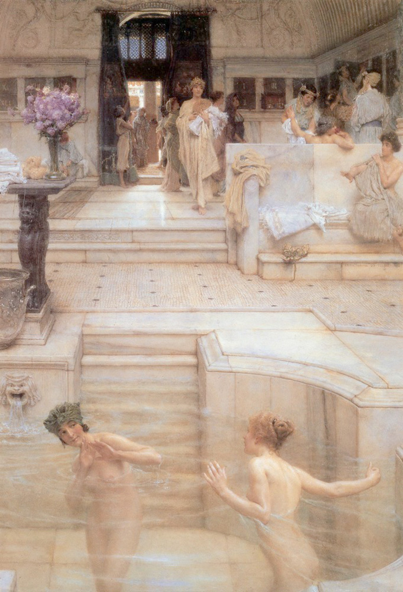 Affresco Античные сюжеты Alma Tadema A Favourite Custom 1909 Tate Britain