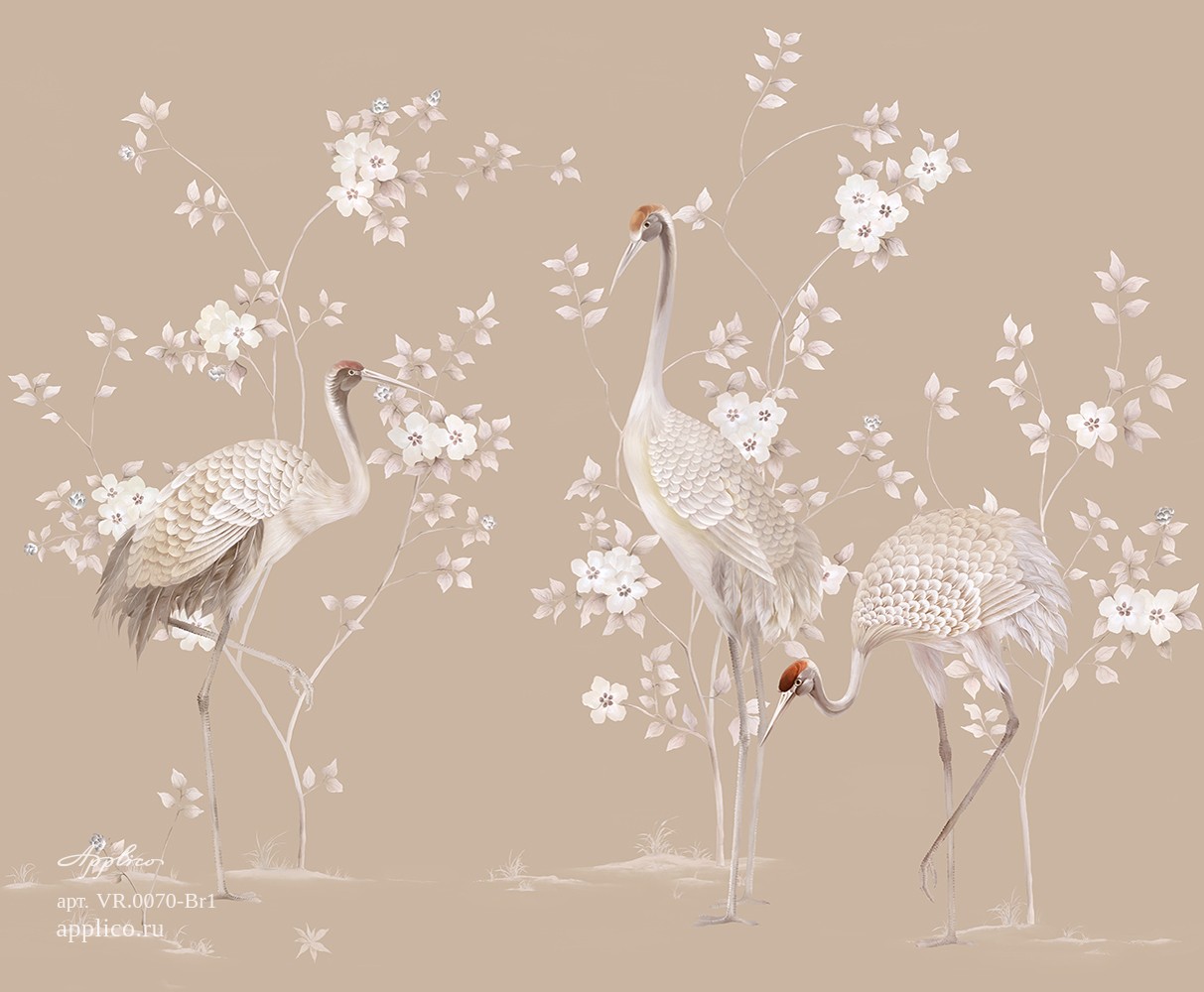 Applico Журавли FR VR.0070-Br1